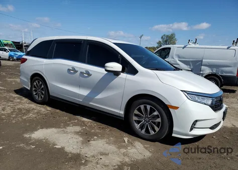 2023 Honda Odyssey Exl z USA, uszkodzony, nr VIN 5FNRL6H64PB064970
